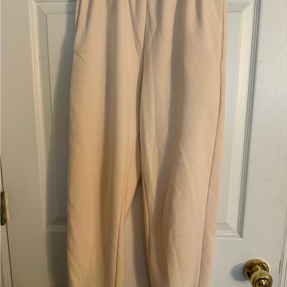 Cream Lounge Pants